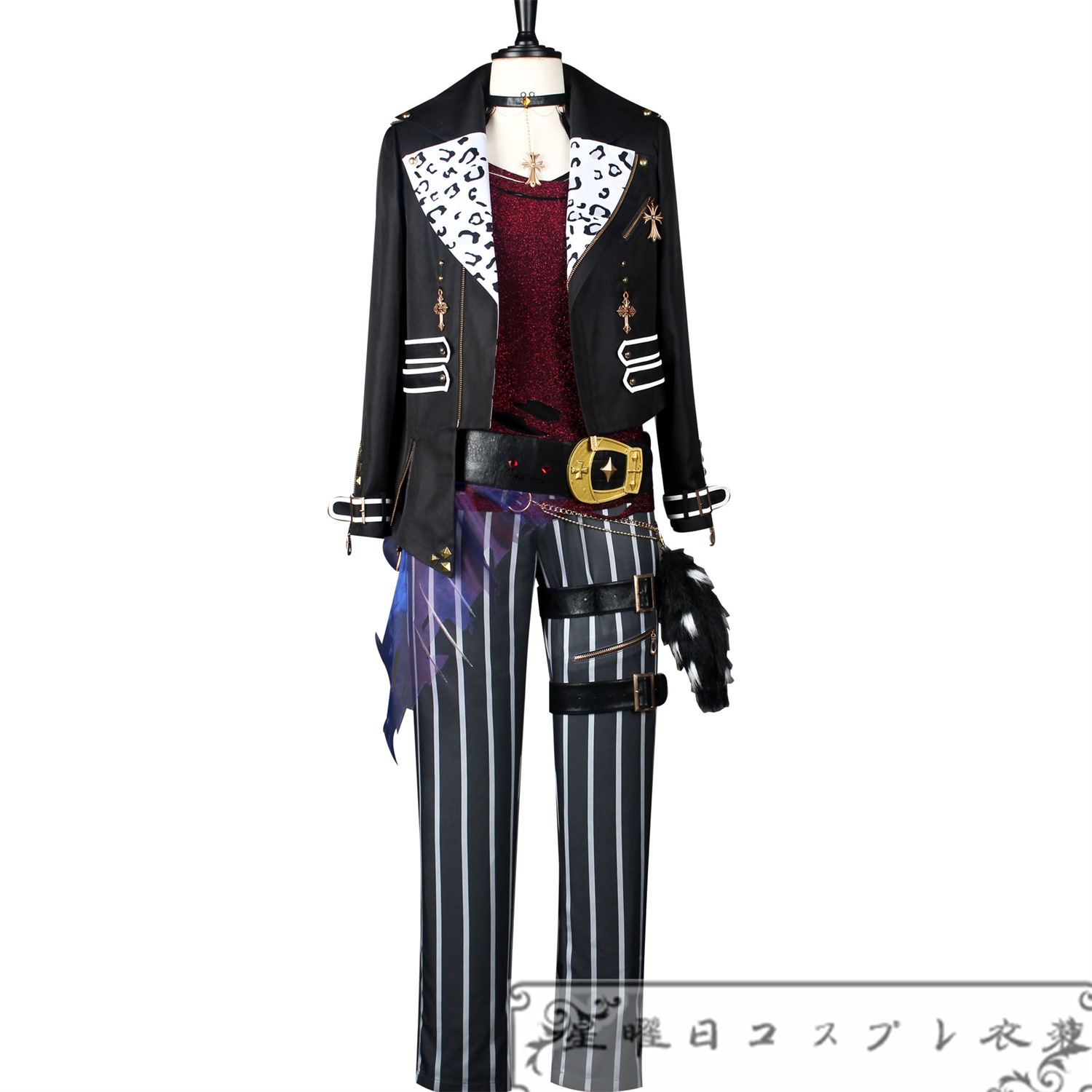 ES あんさんぶるスターズ デッドマンズ 蓮巳敬人 朔間零 大神晃牙 鬼龍紅郎 コスプレ衣装 コスチューム ハロウィン 装服 仮装 ES あんさんぶるスターズ デッドマンズ 蓮巳敬人 朔間零 大神晃牙 鬼龍紅郎 コスプレ衣装 コスチューム ハロウィン 装服 仮装