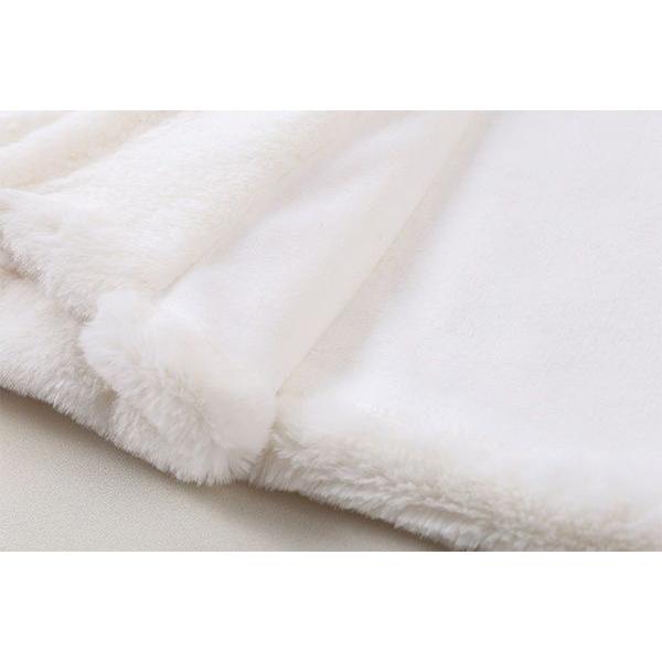 もふもふコート猫耳肉球ボアコートふわふわもこもこパーカーかわいい秋冬長袖フード付きアウターオーバーサイズゆったりフリーサイズネコ耳白いd