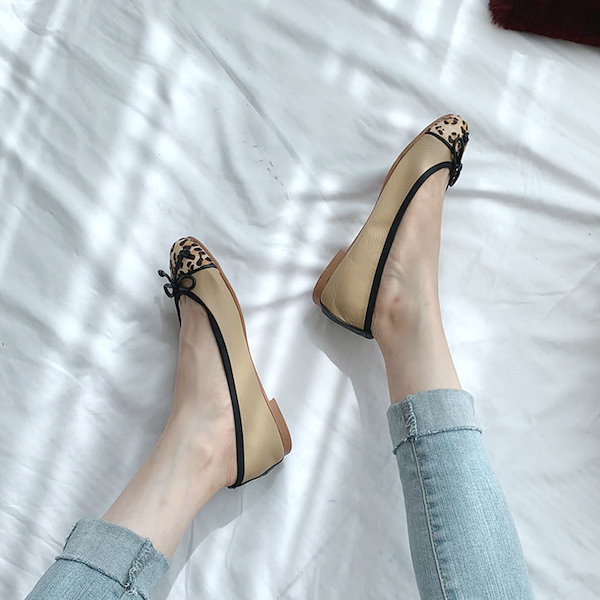 Qoo10] ユニークなレオパード／ヒョウ柄 ハラコ