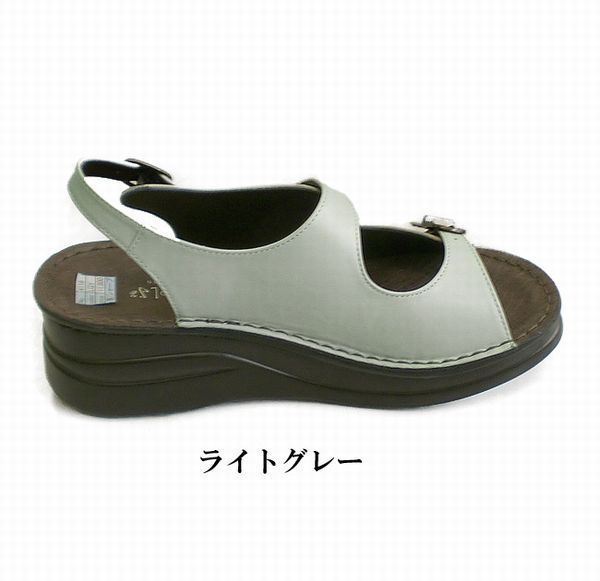 サンダル レディースシューズ レディースファッション 靴 本革 ベルテッドサンダル S M L LL