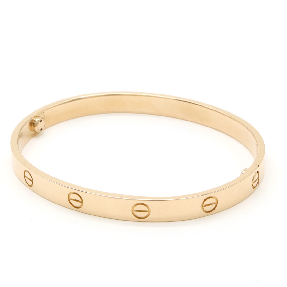 LOVE LΘVE ラブブレス ブレスレット バングル 新型 K18PG 750PG ピンクゴールド #1 LOVE LΘVE ラブブレス ブレスレット バングル 新型 K18PG 750PG ピンクゴールド #1