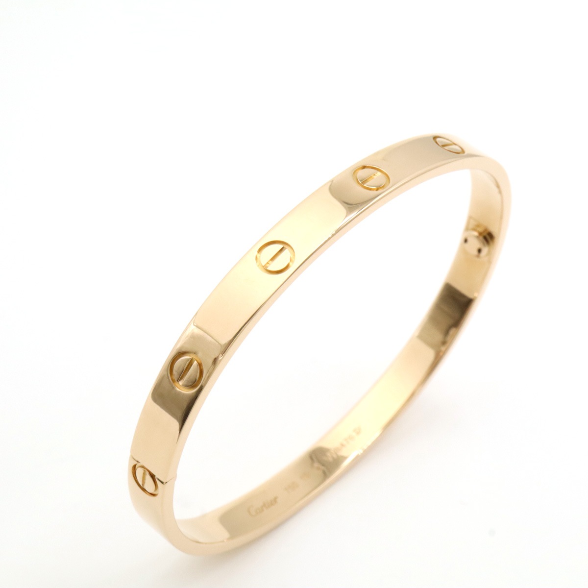 LOVE LΘVE ラブブレス ブレスレット バングル 新型 K18PG 750PG ピンクゴールド #1 LOVE LΘVE ラブブレス ブレスレット バングル 新型 K18PG 750PG ピンクゴールド #1