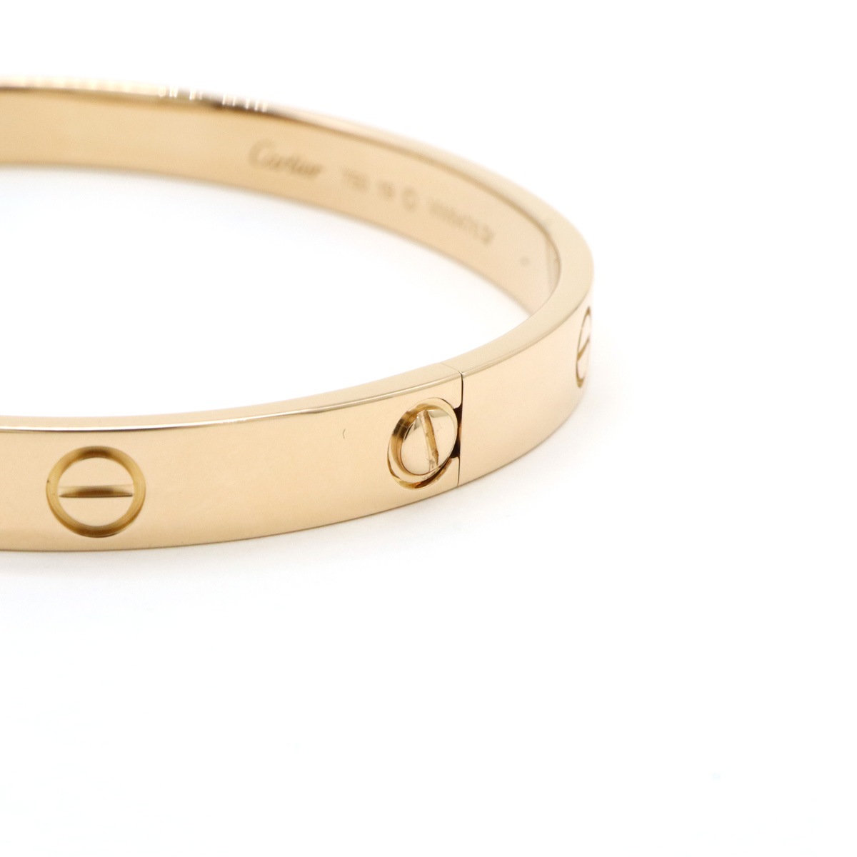 LOVE LΘVE ラブブレス ブレスレット バングル 新型 K18PG 750PG ピンクゴールド #1 LOVE LΘVE ラブブレス ブレスレット バングル 新型 K18PG 750PG ピンクゴールド #1