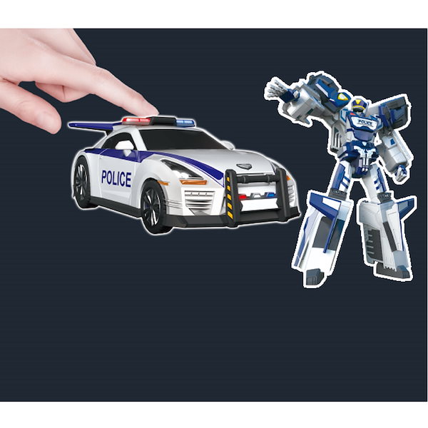 Qoo10] トボット セン 韓国警察車 変身 ロボッ