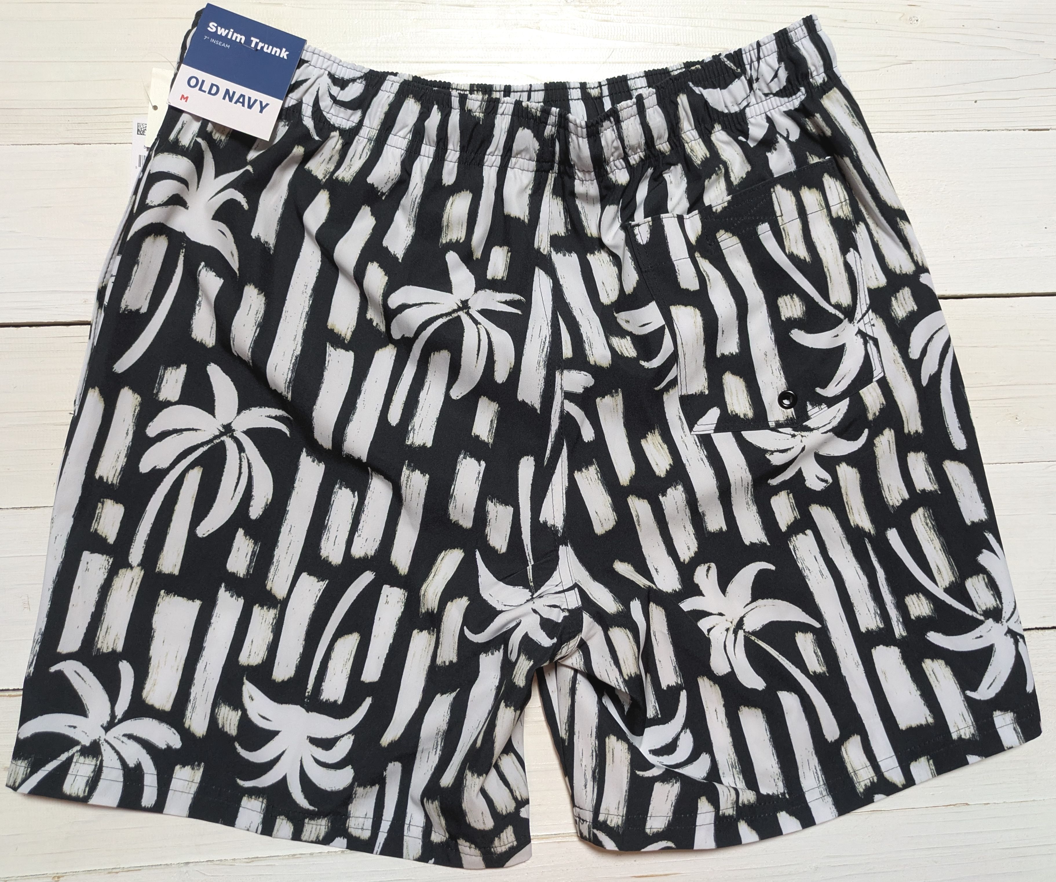 オールドネイビー 海水パンツ スイムパンツ サーフトランクス 水着 ブラック メンズ OLD NAVY 007