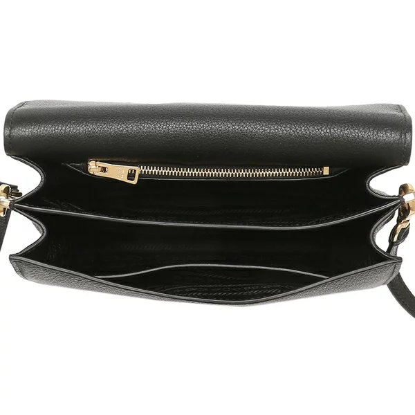 PRADA ミラノ ブラックショルダーバッグ Qoo10] PRADA プラダ ショルダーバッグ ヴィテロダイノ