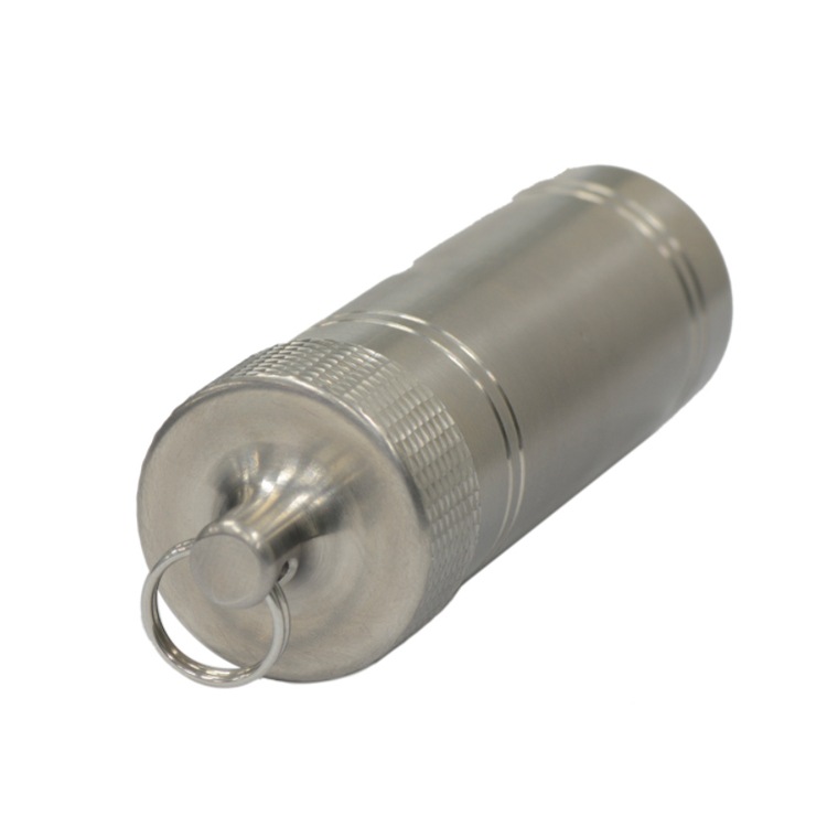 遺骨ペンダント チタン チタン 蓋メッシュ 2本ライン マット シルバー ロケットペンダント メモリアルペンダント ボールチェーン ネックレス 遺骨カプセル 遺骨入れ 遺骨 分骨 ミニ骨壷 骨壺