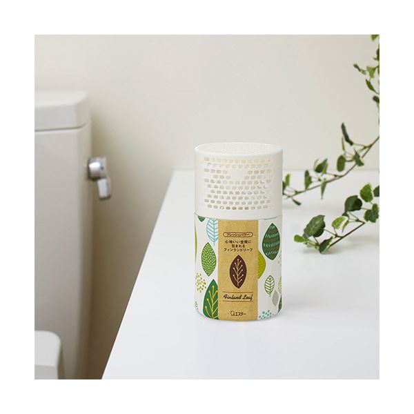 （まとめ）エステー トイレの消臭力 フィンランドリーフ 400ml 1セット（5個） (×5セット)