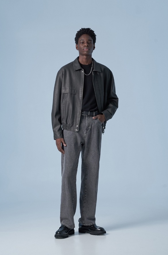 [SPERONE] Overfit washed heritage jacket