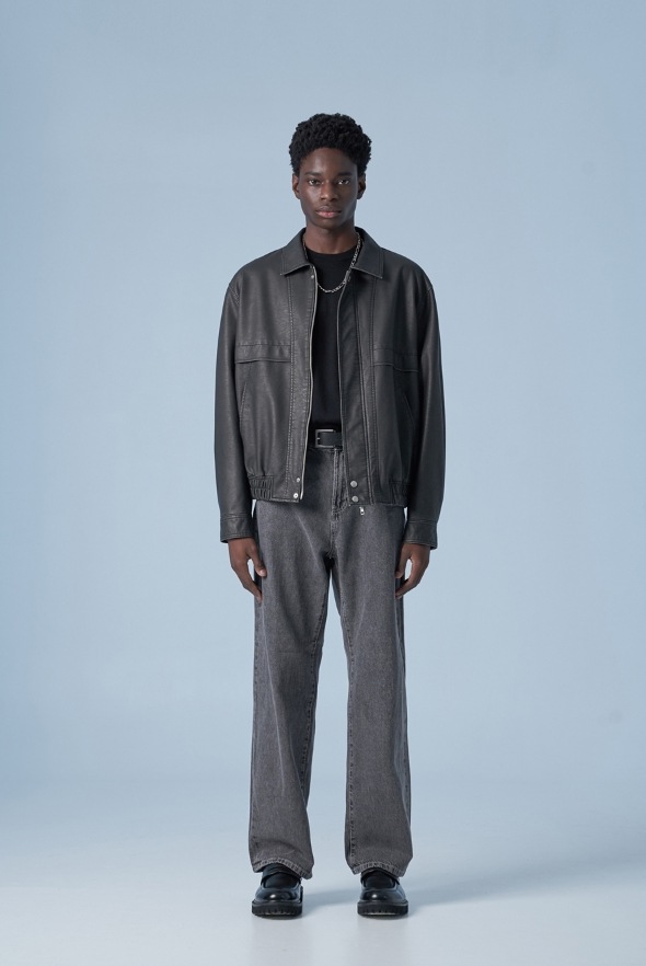 [SPERONE] Overfit washed heritage jacket