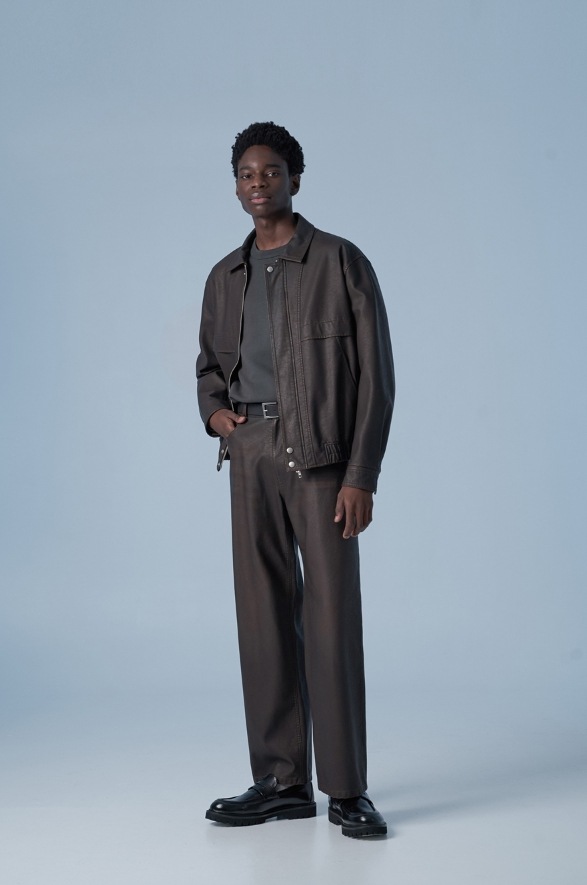 [SPERONE] Overfit washed heritage jacket