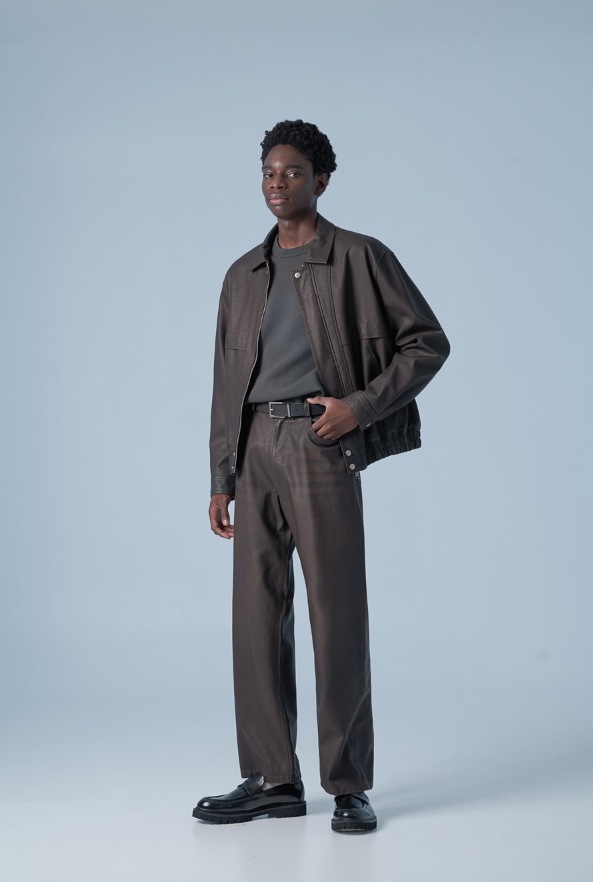 [SPERONE] Overfit washed heritage jacket