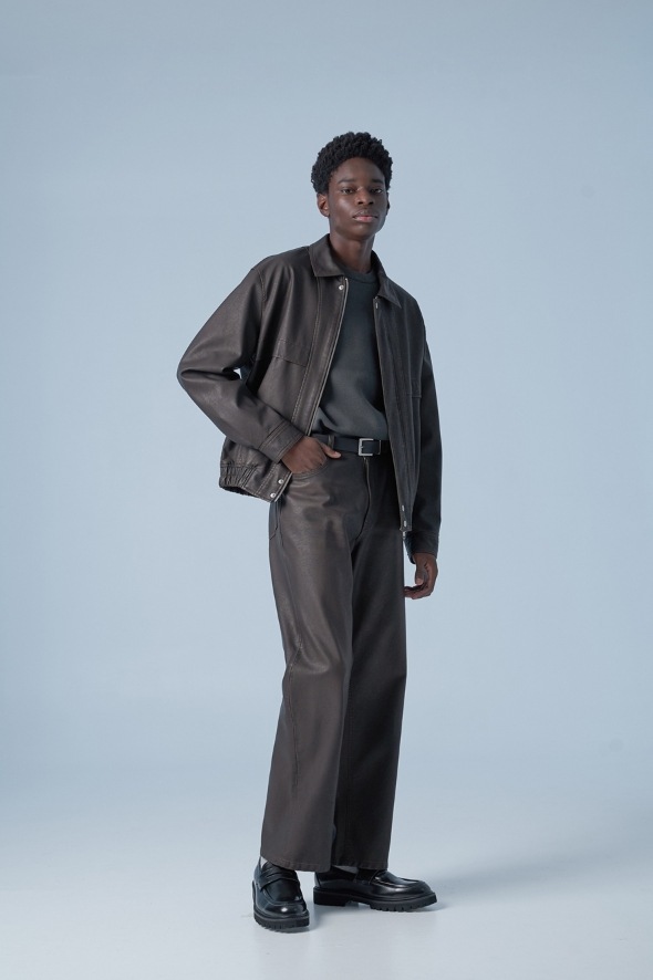 [SPERONE] Overfit washed heritage jacket