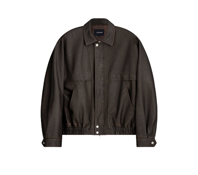 [SPERONE] Overfit washed heritage jacket