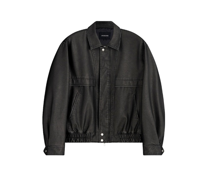 [SPERONE] Overfit washed heritage jacket