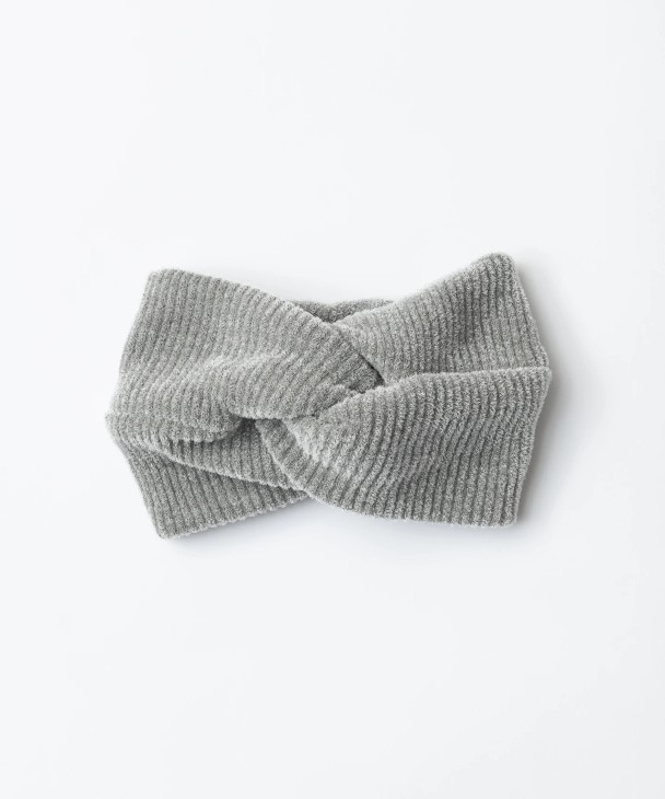 TRICOTE VELOR HEADBAND (light gray) 送料無料