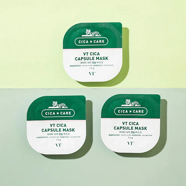 Qoo10] VTコスメティックス CICA カプセルマスク, 10個 (外