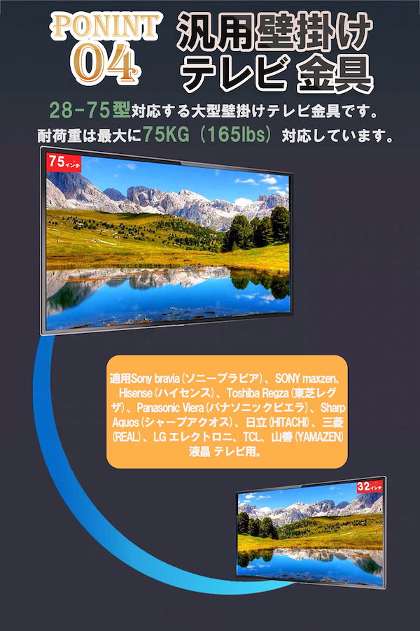 パナソニック(Panasonic) TY-WK5L4R なそ 壁掛け金具 VIERA(ビエラ) パナソニック(Panasonic) TY-WK5L4R なそ 壁掛け金具 VIERA(ビエラ)