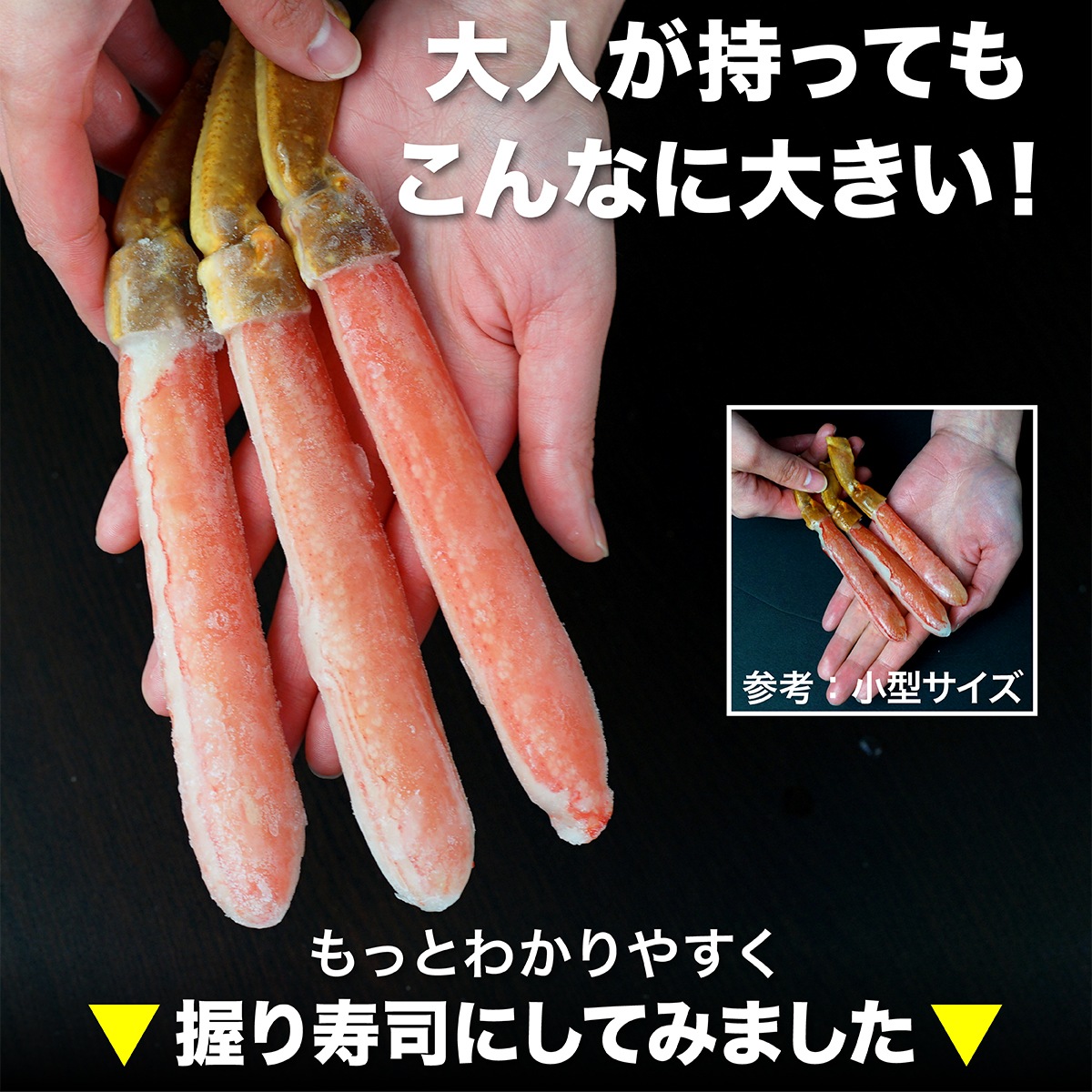 太脚だけの贅沢セット!生ズワイガニ ポーション 1kg カニ 生食OK お刺身 かにしゃぶ ずわい蟹 特大 太脚だけの贅沢セット!生ズワイガニ ポーション 1kg カニ 生食OK お刺身 かにしゃぶ ずわい蟹 特大