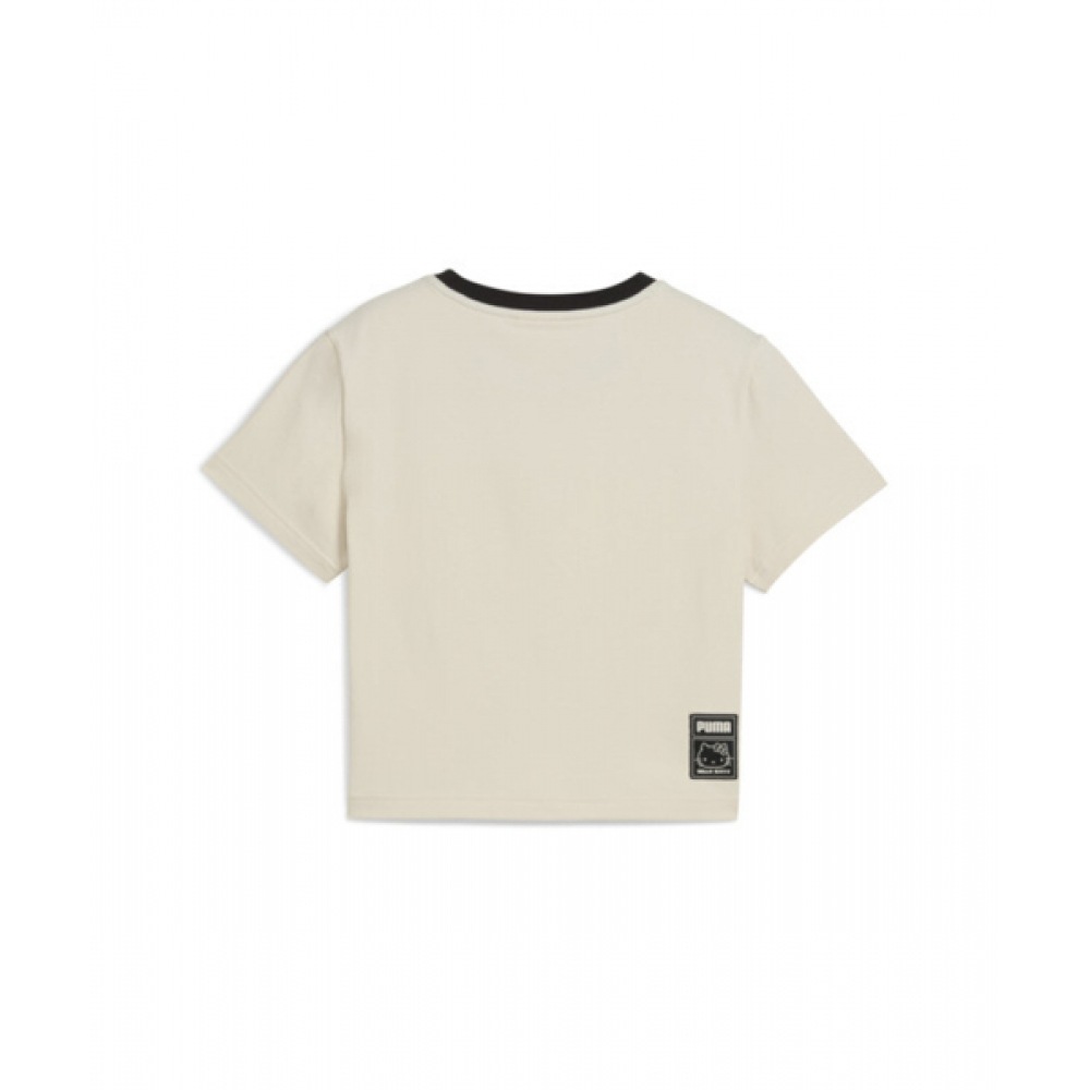 PUMA プーマ x ハローキティ グラフィック ベイビー ティ - アルパインスノー / 631613-87 PUMA プーマ x ハローキティ グラフィック ベイビー ティ - アルパインスノー / 631613-87