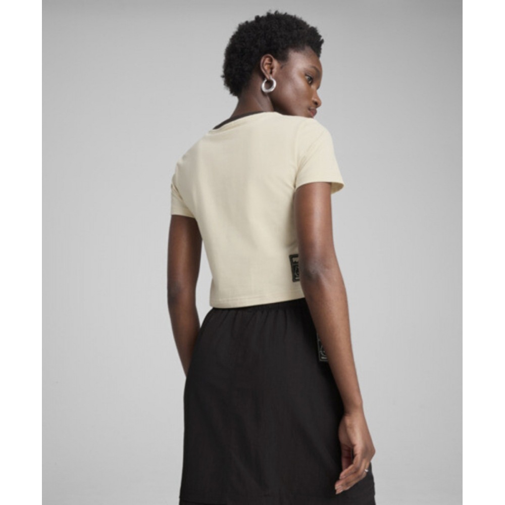 PUMA プーマ x ハローキティ グラフィック ベイビー ティ - アルパインスノー / 631613-87 PUMA プーマ x ハローキティ グラフィック ベイビー ティ - アルパインスノー / 631613-87