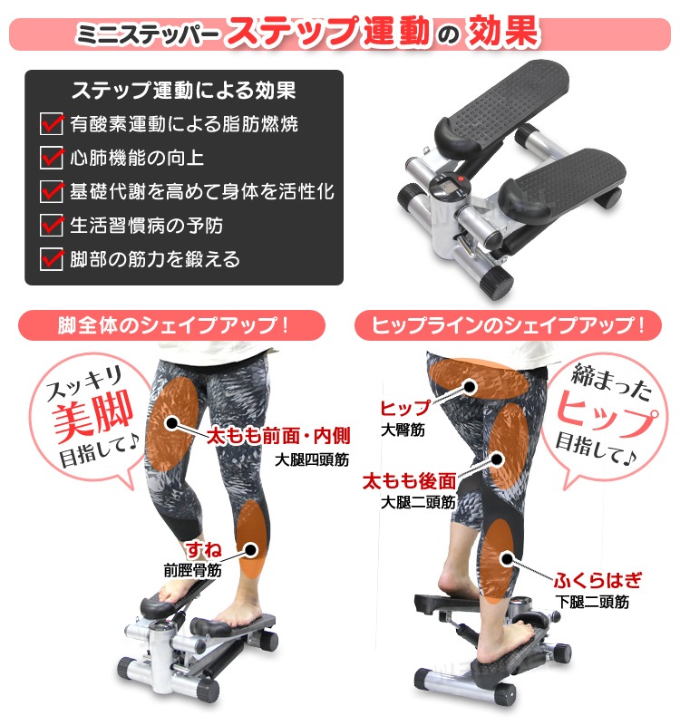 ステッパー ダイエット 静音 ステップ台 有酸素 昇降 運動 上下ステップ フィットネス カロリー ステッパー ダイエット 静音 ステップ台 有酸素 昇降 運動 上下ステップ フィットネス カロリー