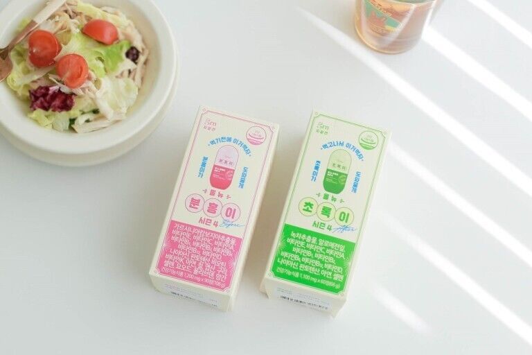 GRN ピンク x 3個 + グリーン x 3個 / シーズン4 / GRN+ ダイエット