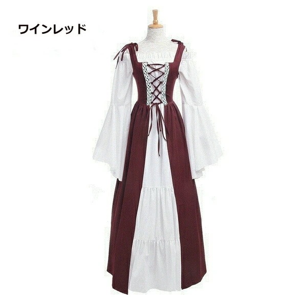 【限定セール】宮廷服ドレス 仮面舞踏会ドレス 黒 紫 ゴシック様式 ビクトリア 風 2点セット 学園祭 文化祭 舞踏会 コスチューム 全9色 ワンピース パーティードレス 衣装 コスプレ クリスマス 【限定セール】宮廷服ドレス 仮面舞踏会ドレス 黒 紫 ゴシック様式 ビクトリア 風 2点セット 学園祭 文化祭 舞踏会 コスチューム 全9色 ワンピース パーティードレス 衣装 コスプレ クリスマス