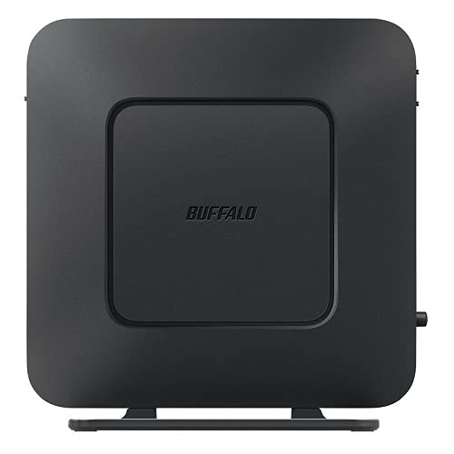 バッファロー WSR-1800AX4S/DBK [Wi-Fi 6(11ax)対応Wi-Fiルーター 1201+573Mbps AirStation]