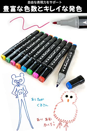 Qoo10] マーカーペンセット マーカーペン 262