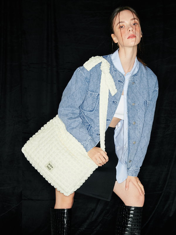 【ハンソヒ着用】Croiffle shoulder bag 6colors 韓国ブランド ハンソヒ着用】Croiffle shoulder bag 6colors 韓国ブランド