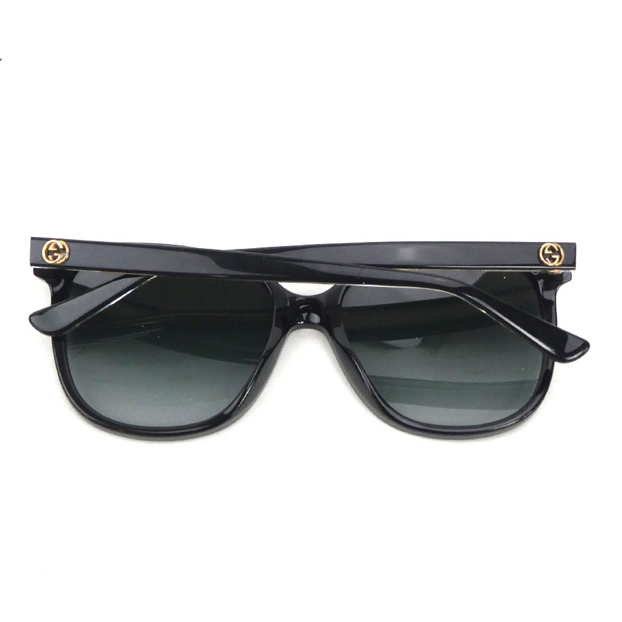 グッチ GUCCI サングラス プラスチック ブラック ユニセックス r10244a