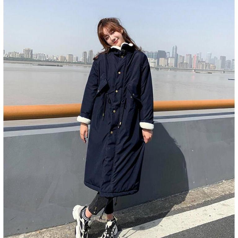 製品 気質 ボアコート レディース 中綿コート ロングコート モッズコート 裏ボア 裏起毛 トレンチコート 長袖 ゆったり 厚手 立ち襟 暖かい 物 ファー付き