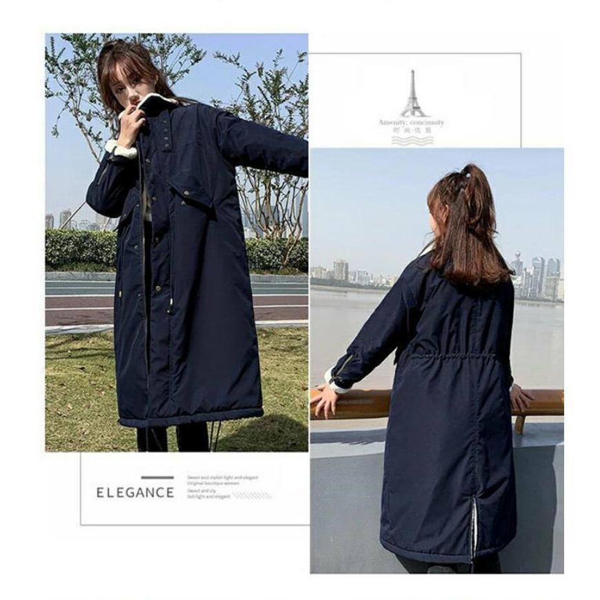製品 気質 ボアコート レディース 中綿コート ロングコート モッズコート 裏ボア 裏起毛 トレンチコート 長袖 ゆったり 厚手 立ち襟 暖かい 物 ファー付き