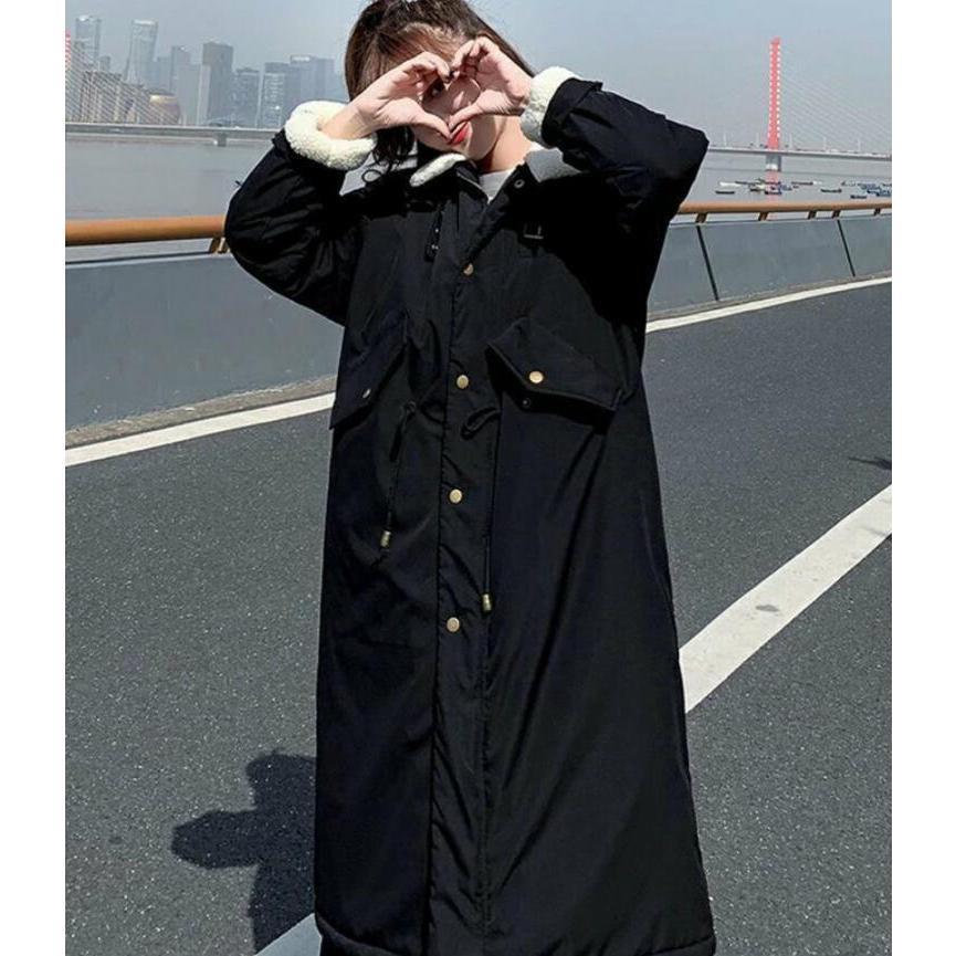 製品 気質 ボアコート レディース 中綿コート ロングコート モッズコート 裏ボア 裏起毛 トレンチコート 長袖 ゆったり 厚手 立ち襟 暖かい 物 ファー付き