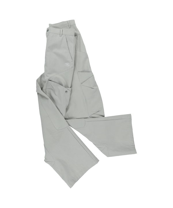 [SAN SAN GEAR] ☆ 25SS LAYER POCKET PANTS / LIGHT GREY SAN SAN GEAR Pocket Loop Pants - Grey | 하이츠스토어