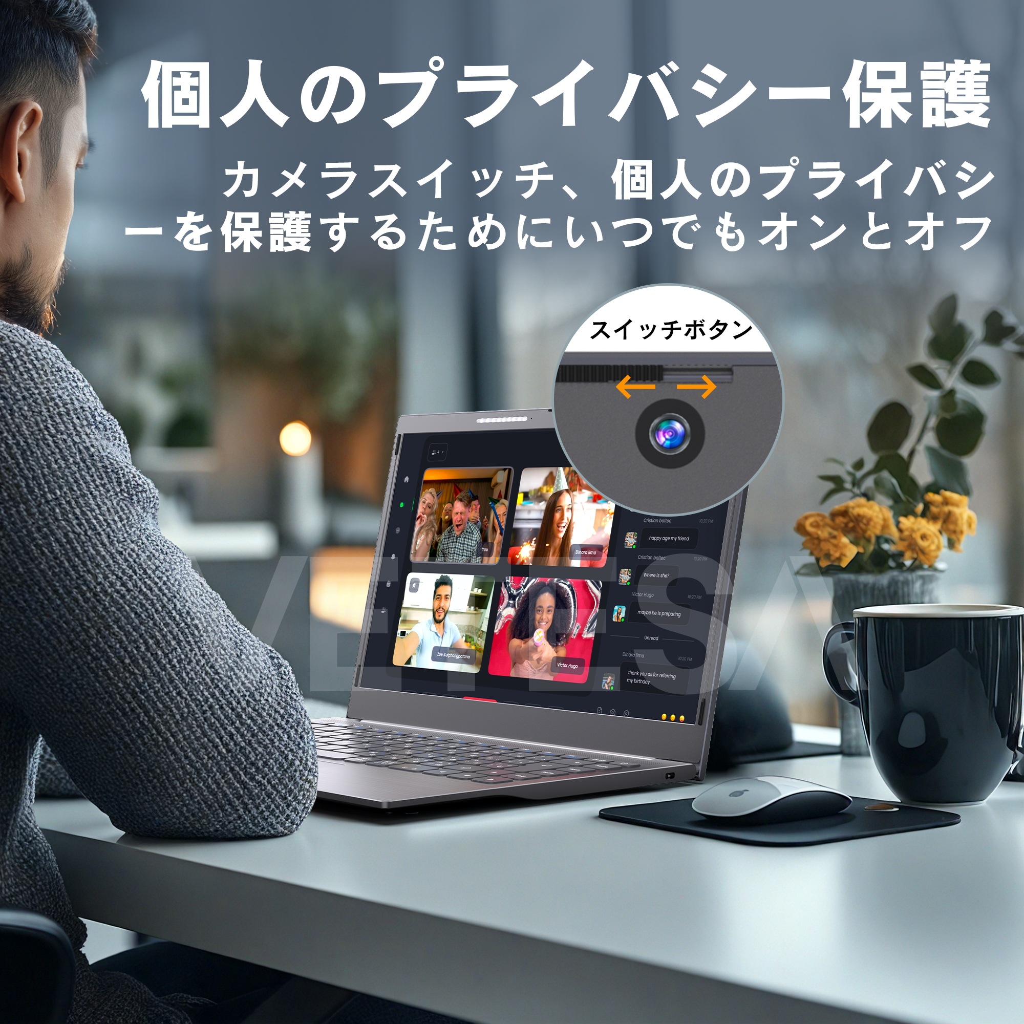 ノートパソコン 新品 Office付き 初心者向け 14インチ 初期設定済 Win11 Pro 日本語キーボード Celeron N4020C メモリー:8GB 高速SSD:256GB/256GB ノートパソコン 新品 Office付き 初心者向け 14インチ 初期設定済 Win11 Pro 日本語キーボード Celeron N4020C メモリー:8GB 高速SSD:256GB/256GB