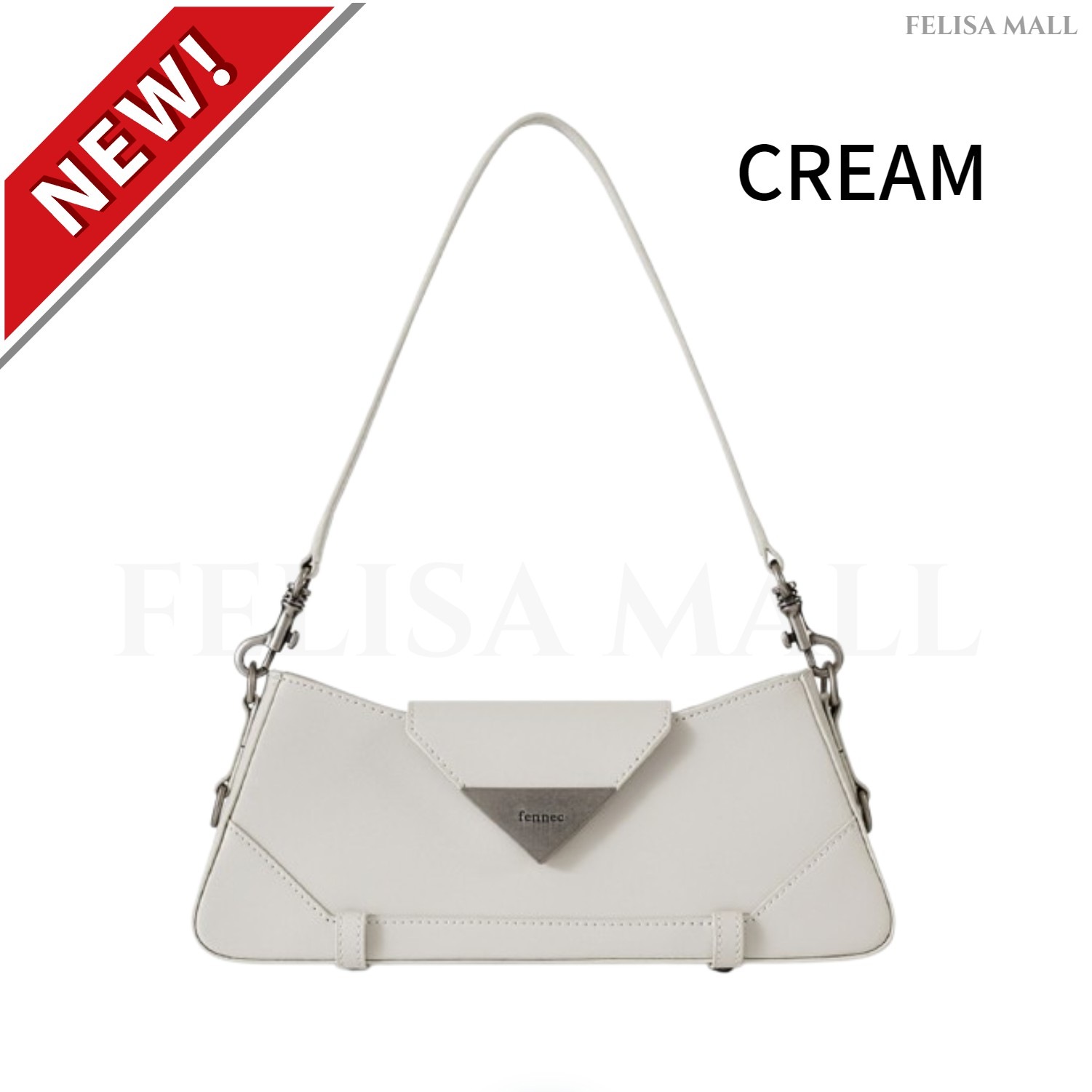 ●FENNEC●GAVI TRIANGLE BAG ショルダーバッグ 本革 韓国発 24SS新作【FENNEC】 GAVI TRIANGLE BAG 3色◇送料込 (Fennec