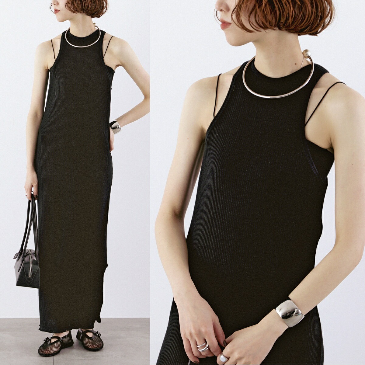 CAROUSE LAMBRA ケラウズランブラ ワンピース ORGANIC COTTON RIB PACK NS DRESS 251-359 レディース リブ CAROUSE LAMBRA ケラウズランブラ ワンピース ORGANIC COTTON RIB PACK NS DRESS 251-359 レディース リブ