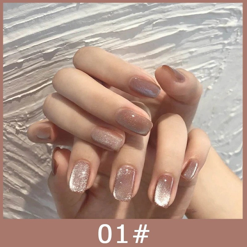 【10点セット】3枚+1枚で大人気 大好評 24色 マグネットジェル キャッツアイ ジェルネイル ネイル 長持ち 透け感