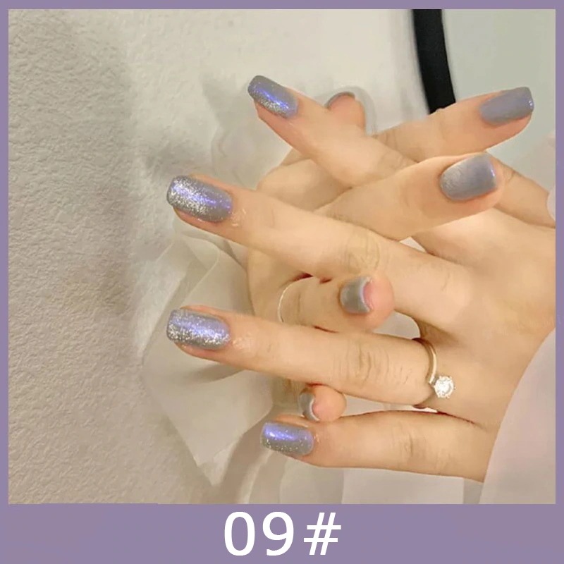 【10点セット】3枚+1枚で大人気 大好評 24色 マグネットジェル キャッツアイ ジェルネイル ネイル 長持ち 透け感