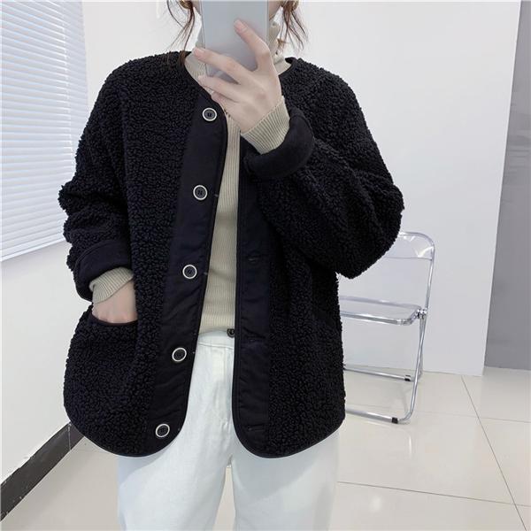 超人気ボアジャケットレディースボアブルゾンアウターフリース冬防寒防風あったか暖かい大きいサイズモコモコ韓国風モッズコート