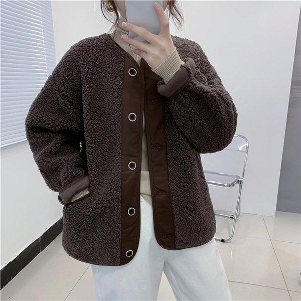 超人気ボアジャケットレディースボアブルゾンアウターフリース冬防寒防風あったか暖かい大きいサイズモコモコ韓国風モッズコート