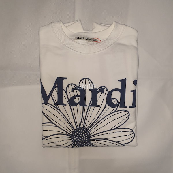 Qoo10] Mardi Mercredi ロゴ 長袖 ラウンドネック トレーナー
