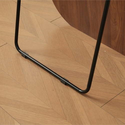 【新品】水滴型木目調全身鏡 150×70cm 北欧風 飛散防止 全身鏡 水滴 姿見鏡 木目調 スタンドミラー 壁掛け 150*70CM 飛散防止 全身