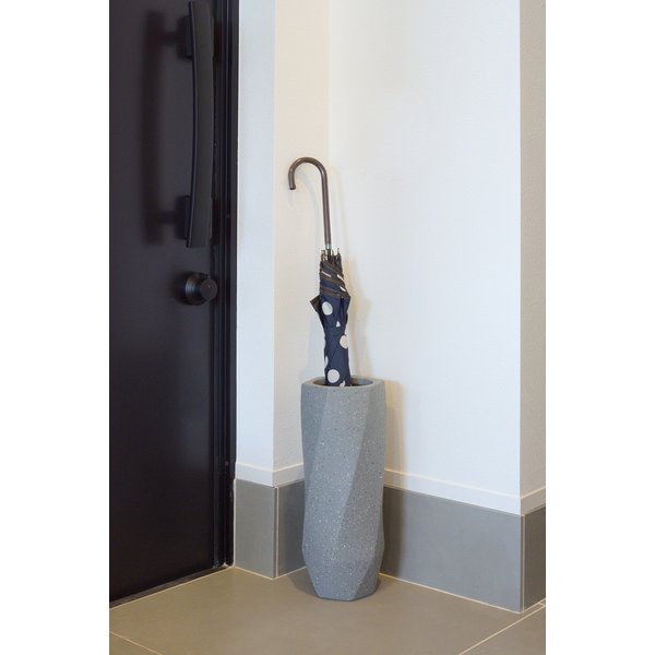 東谷 傘たて W16×D16×H40 グレー/アイボリー 陶器 CLY-11