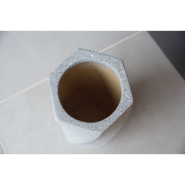 東谷 傘たて W16×D16×H40 グレー/アイボリー 陶器 CLY-11