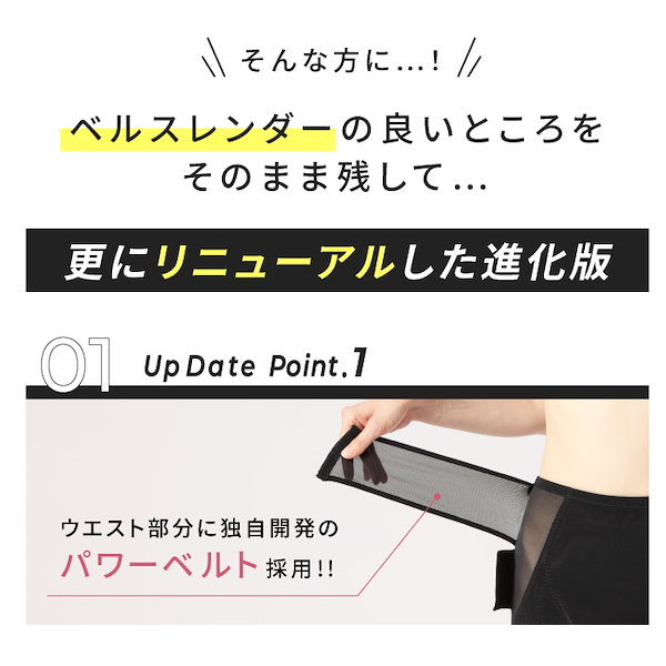Qoo10] ベルシリーズ 着圧ガードル ベルスレンダー ダブルホッ
