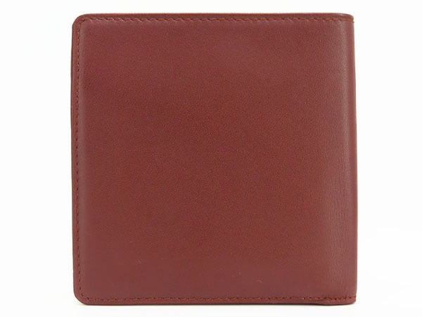 超美品カルティエマストドゥカルティエ二つ折り財布コンパクト財布ボルドーカーフレザーL3184192 超美品カルティエマストドゥカルティエ二つ折り財布コンパクト財布ボルドーカーフレザーL3184192