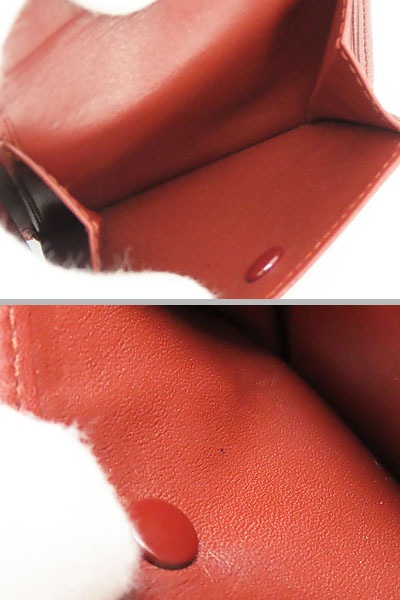 超美品カルティエマストドゥカルティエ二つ折り財布コンパクト財布ボルドーカーフレザーL3184192 超美品カルティエマストドゥカルティエ二つ折り財布コンパクト財布ボルドーカーフレザーL3184192